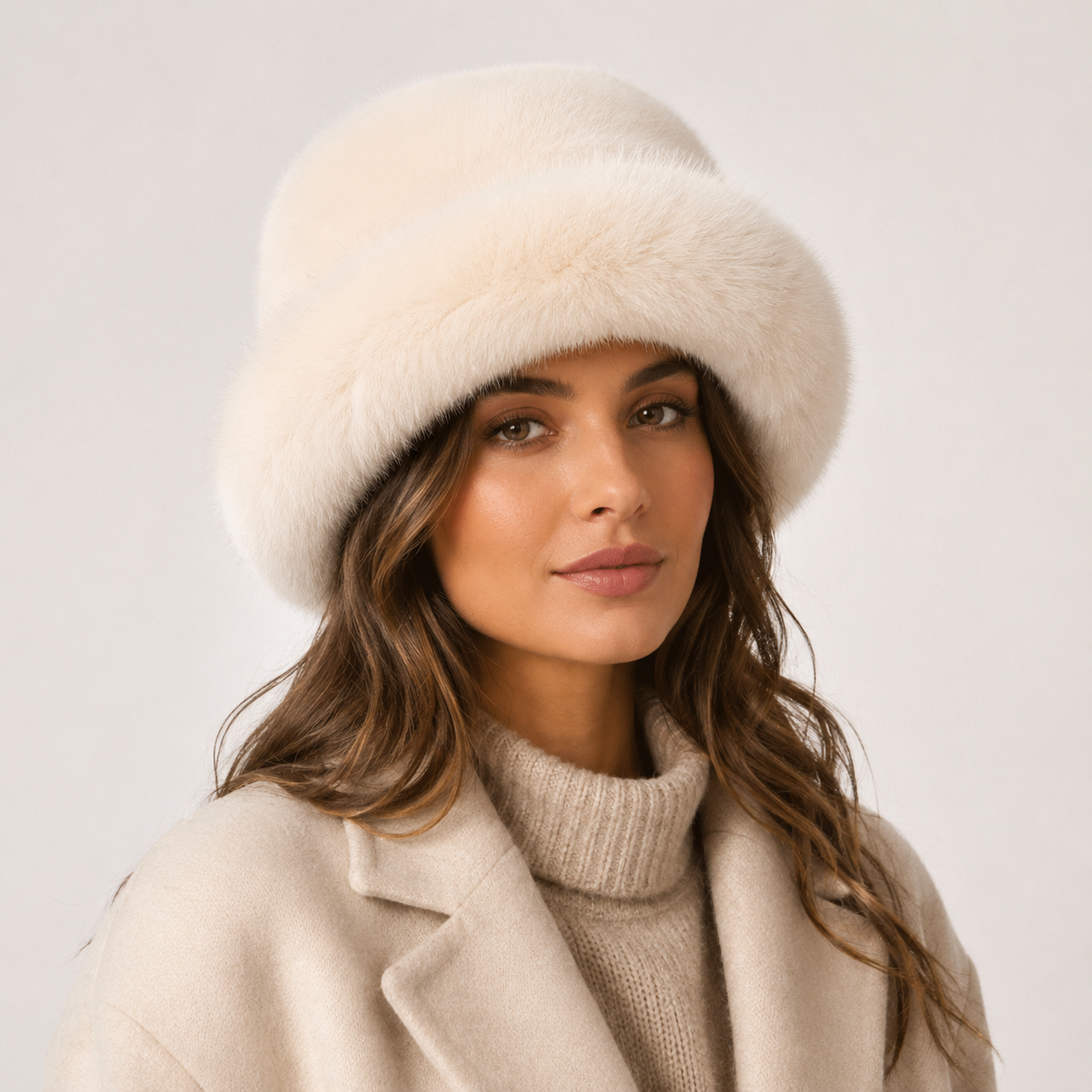 Chapeau Fourré Élégance d'Hiver