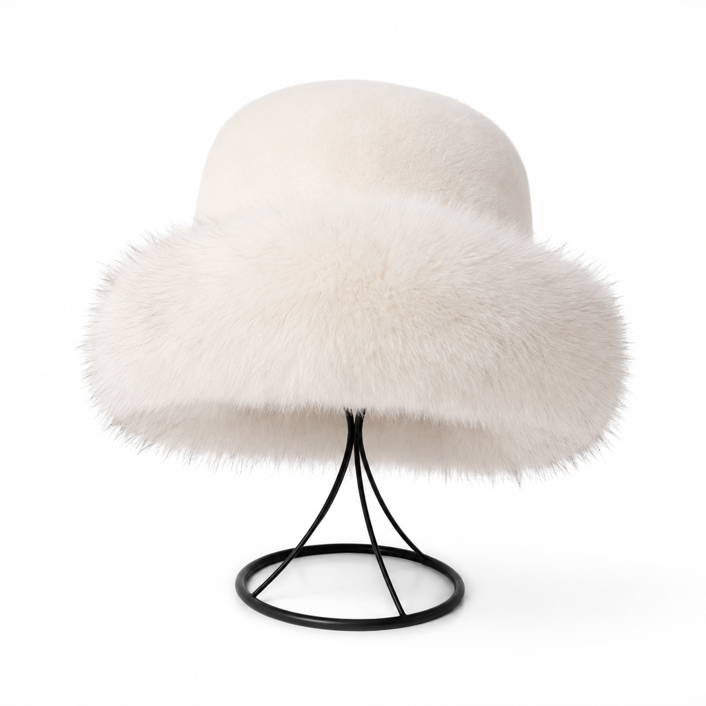 Chapeau Fourré Élégance d'Hiver